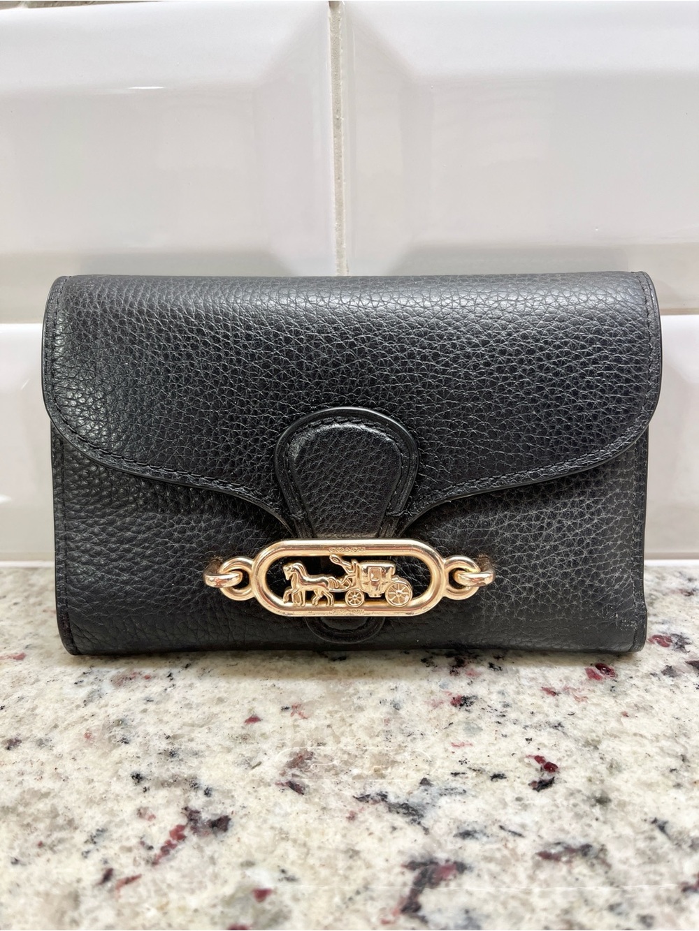 Coach Jade Medium Envelope Wallet EUC
